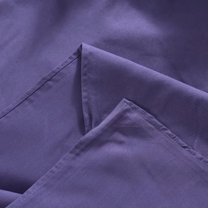 Solstice, двухсторонний Одноцветный Комплект постельного белья из 4 предметов, постельное белье с принтом, пододеяльник, наволочка