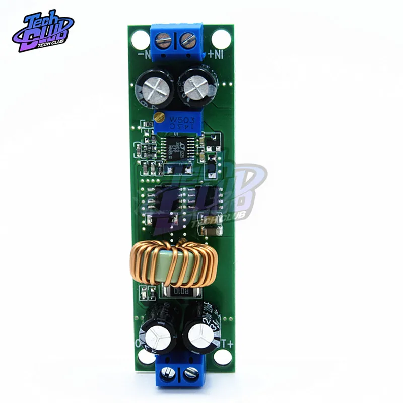 Регулируемый понижающий преобразователь для автомобильного зарядного