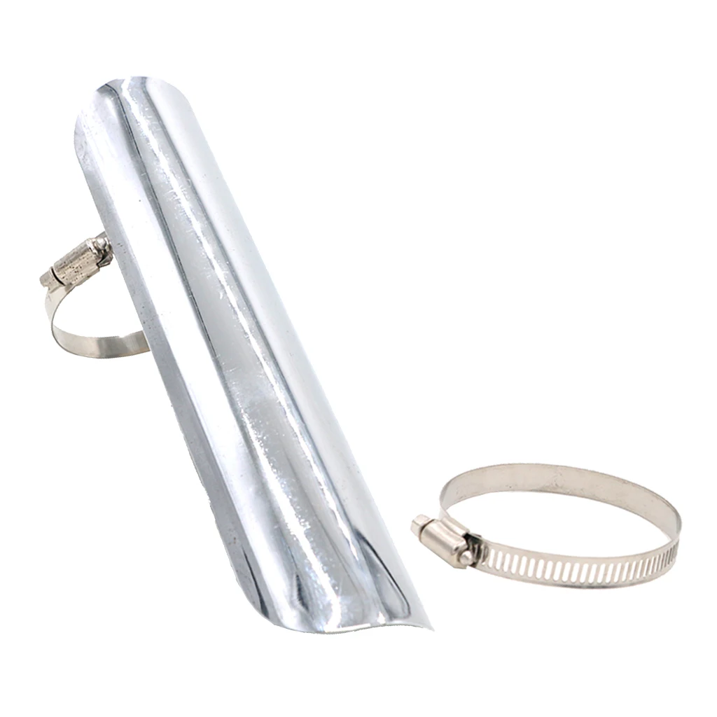 9.1 inch Reliable Motorcycle Exhaust Pipe Cover Exhaust Muffler Pipe Cover Guard Heat Shield Protector for Harley