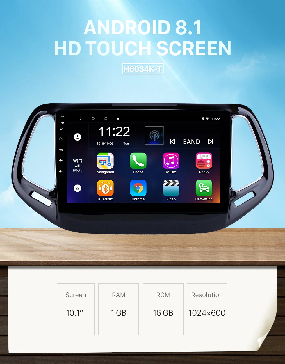 Flash Deal Harfey Car Navi HD 2Din Android9.0 GPS 10.1" Auto Stereo for Jeep Compass 2017 Head Unit Support DVR OBD2 SWC USB Bluetooth WIFI 0 Flash Deal Harfey Car Navi HD 2Din Android9.0 GPS 10.1" Auto Stereo for Jeep Compass 2017 Head Unit Support DVR OBD2 SWC USB Bluetooth WIFI 0