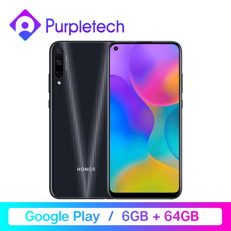

Honor Play 3 6GB 64GB Kirin 710 F Octa Core Smartphone 48MP AI Triple Cameras 6.39" Android P Cellphone
