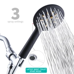 3 Function Spray Shower Head High Pressure Bidet Toilet Mode Bathroom Accessories Pommeau De Douche Alcachofa Duchaдушевая лейка