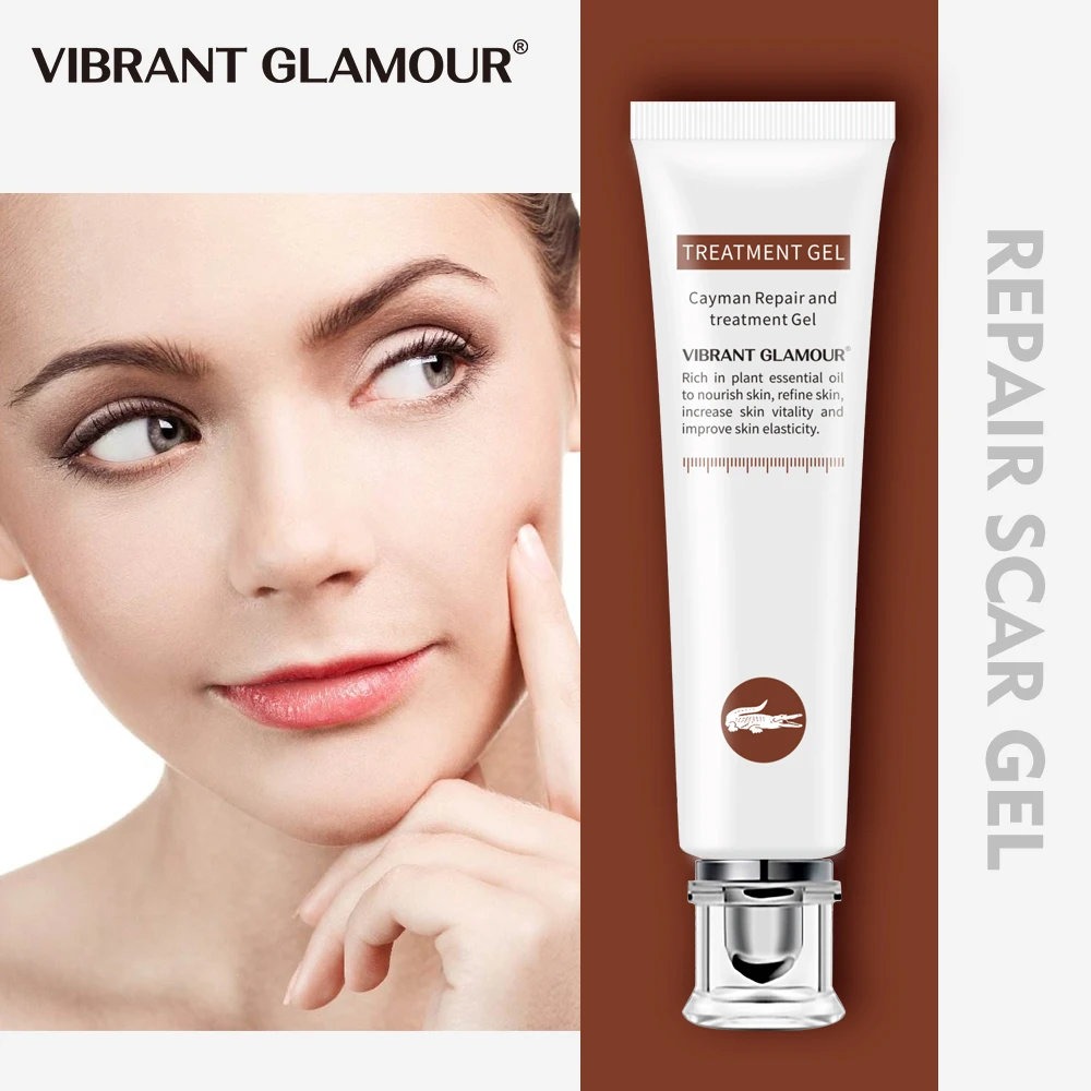 

VIBRANT GLAMOUR Crocodile Repair Scars Cream Face Acne spots lighten scars Gel Removal Scar Acne Treatment Scar Skin Care Body