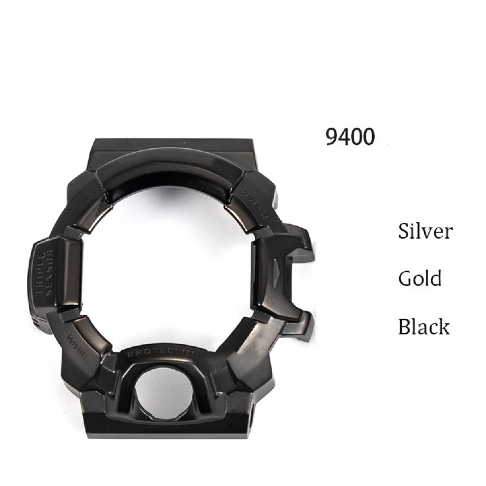 9400 BLACK CASE GW-9400 чехол для часов с рамкой из нержавеющей стали - Цвет: 9400 BLACK CASE