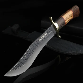 

Outdoor fixed blade Hunting Knife Camping Survival Knife Self-defense Straight Knife