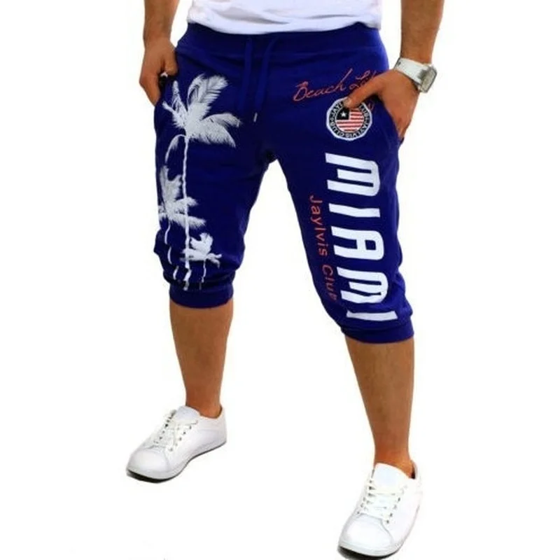Zogaa Summer Men Shorts Leisure Casual Shorts Knee Length Sweatpants Male Letter Print Drawstring Harem Shorts Men Beach Shorts Zogaa Summer Men Shorts Leisure Casual Shorts Knee Length Sweatpants Male Letter Print Drawstring Harem Shorts Men Beach Shorts