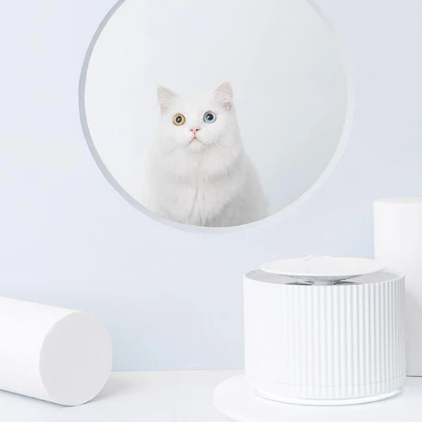 Xiaomi Youpin Smart Cat диспенсер для воды Перезаряжаемые пять-складное фильтрующее полотно тройной немой автоматический поилки для кошек и собак