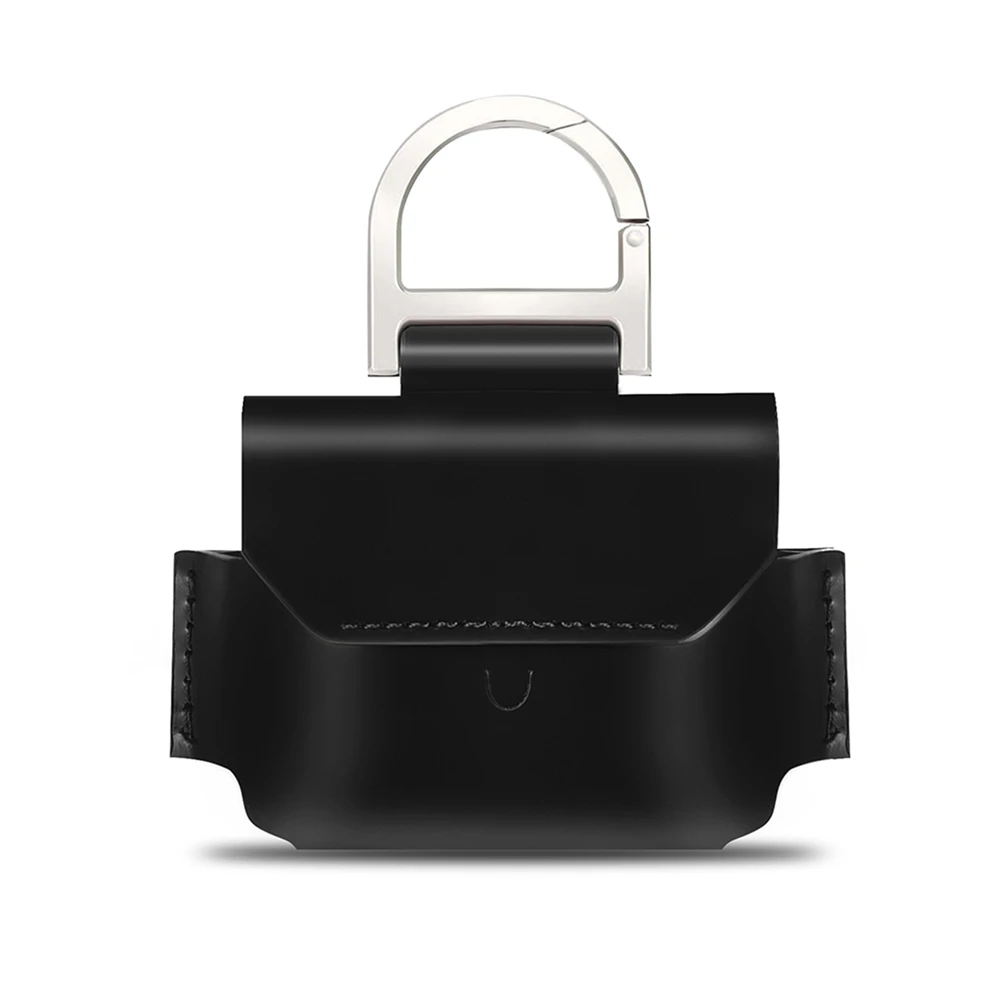 Чехол для Apple AirPods Pro 3 Bluetooth наушники натуральная кожа сумка Мягкий защитный чехол для зарядки с d-образной пряжкой