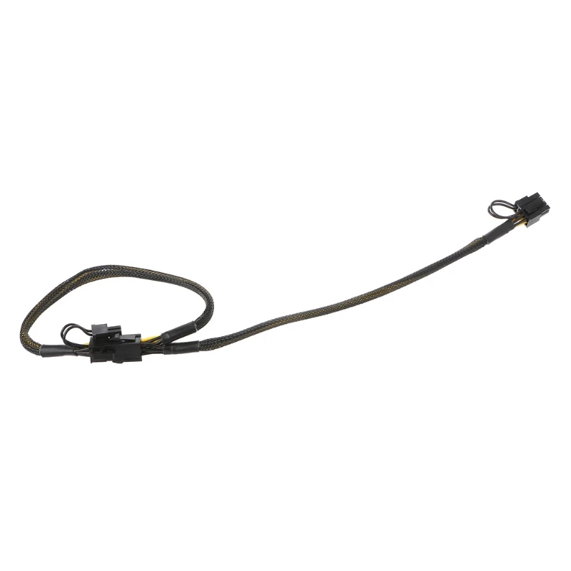 PCIE 6Pin female Y Splitter to Dual PCI-E 8Pin(6+2)male cable for BTC/ETH Mining U50D