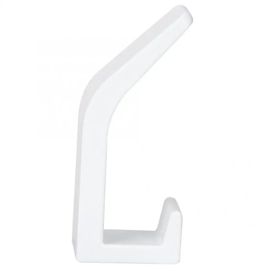 White Hook Household Bathroom Toilet Kitchen Punch-free Wall Storage Hanging Clothes Hook