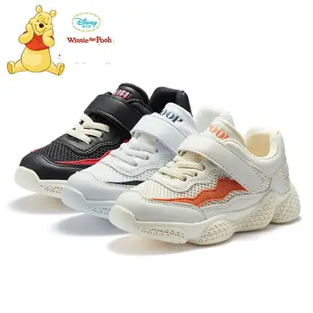 

Original Disney Winnie The Pooh Children's Shoes Sports Shoes For Children Aged 3-10 Spring Breathable Kids Boys Net Shoes X936