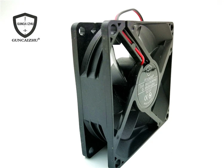 New dual ball bearing 8025 8 cm 80* 25 mm 12 where v0. 95 a case of large air flow cooling fans at a high speed