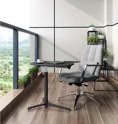Складной стол подвижный придиванный столик регулируемый, стол для ноутбука прикроватный столик может быть поднят стоящий стол мебель офис