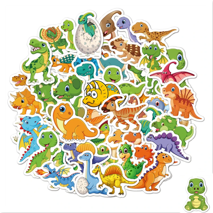 100 Adesivi Cartoon Kawaii - Impermeabili Per Laptop, Valigie, Skate - Foto 3