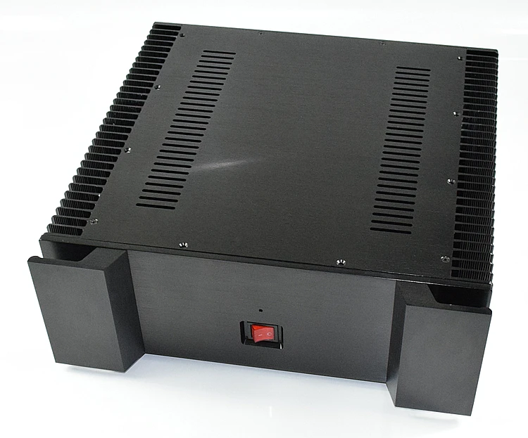 CJ-WA129 корпус заднего усилителя из алюминиевого сплава класса А 440X150X430