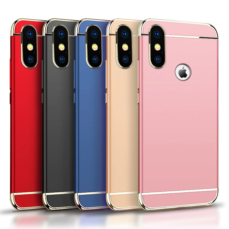 TNSULY для iphone XS Max мобильный телефон чехол с гальваническим покрытием Матовый Жесткий противоударный 6 5