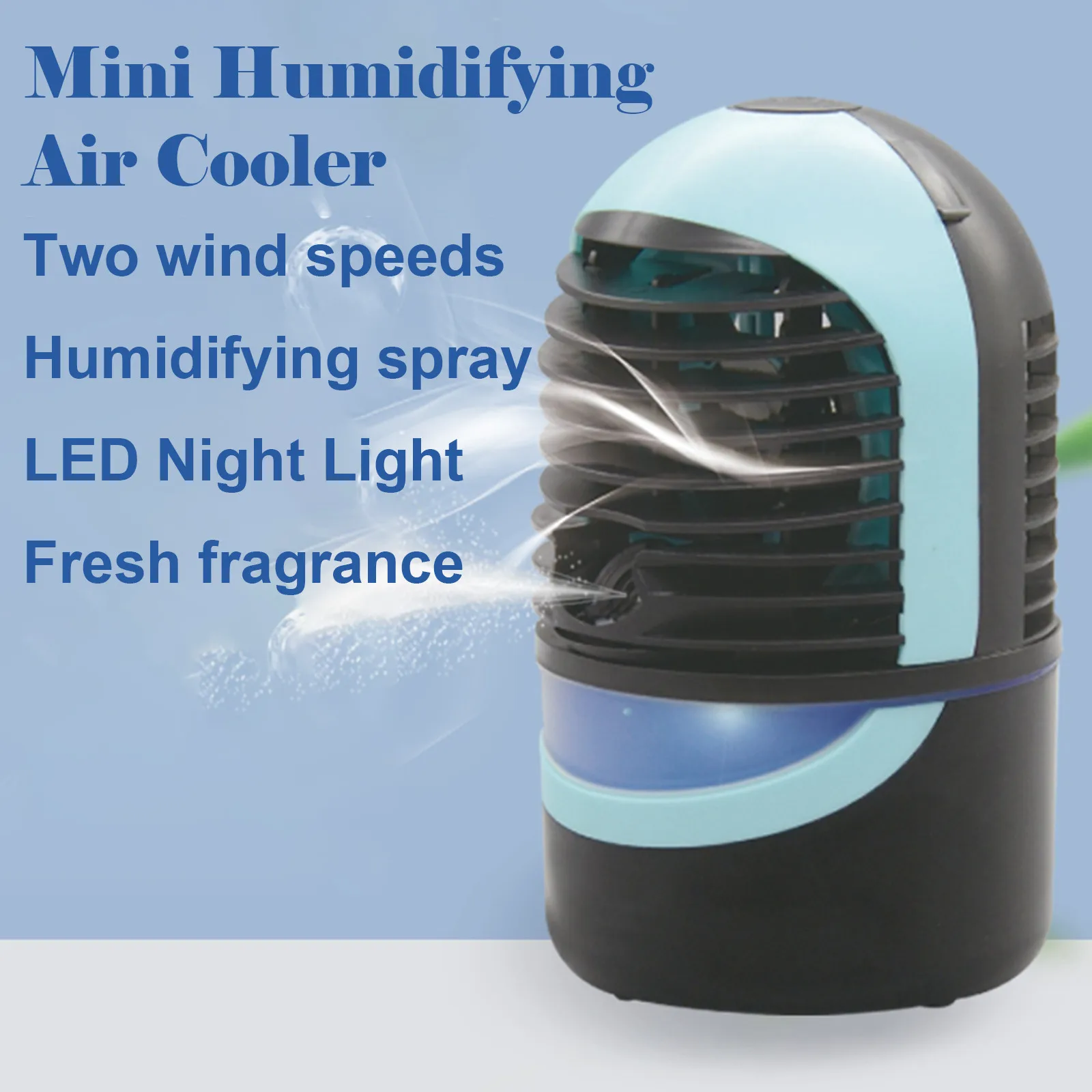 Cold Air Blower Usb Portable Silent 