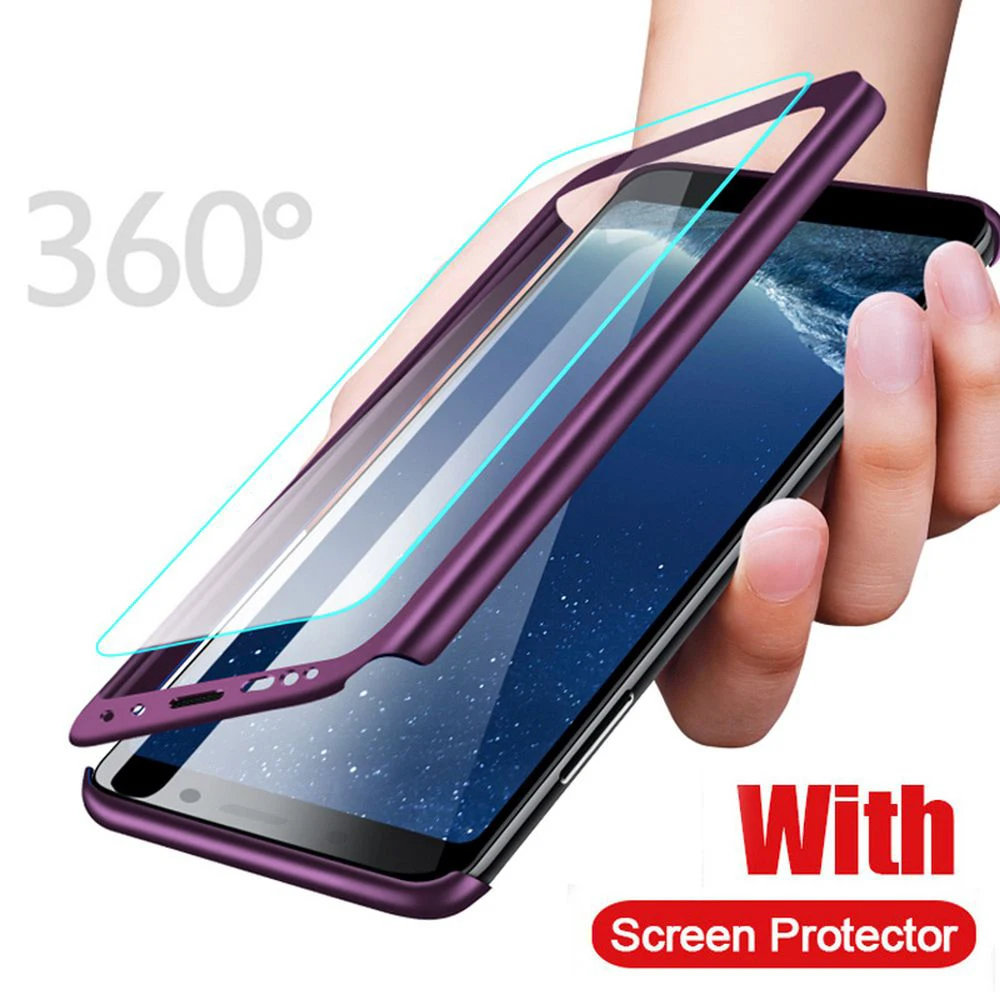 LAPOPNUT 360 полный охват тонкий матовый ПК телефонные чехлы для Samsung Galaxy J5 2016 2015 A70 A50 A5