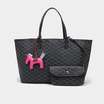 

Fashion Tote Large-capacity Shoulder Bag Casual Tote with Wallet Composite Bag for Women Shopping Bag Handbag