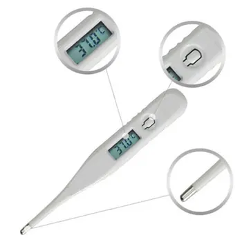 

Personal LCD Body Thermometer PP+ electronic components Child Adult Digital LCD Thermometer Temperature Measurement