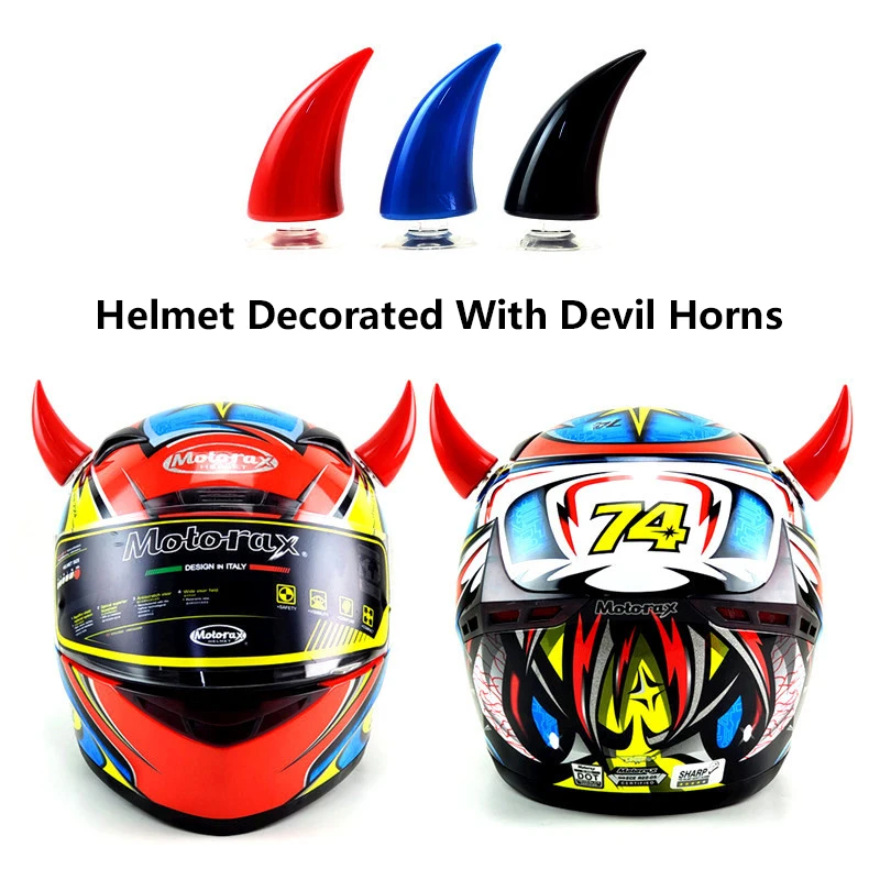 Автомобильный мотоциклетный шлем casco дьявольский рог для электрического