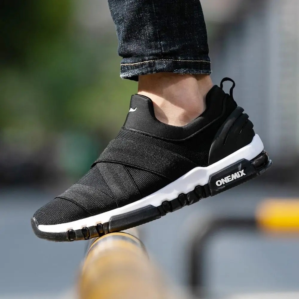 

ONEMIX Running Shoes For Men Air Cushion Max Athletic Trainers Sports Outdoor Shoes Walking Breathable Road Male Sneakers