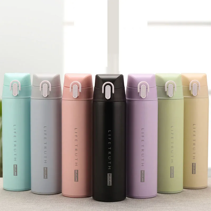 

450ML Thermos Bottle Vacuum flask Double wall Stainless Steel 304 Thermal Mug Travel Thermos Cup Travel Thermocup