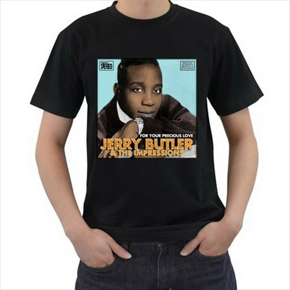 Новая футболка для вашей драгоценной любви Jerry Butler &amp amp the Impressions 1950s | Мужская