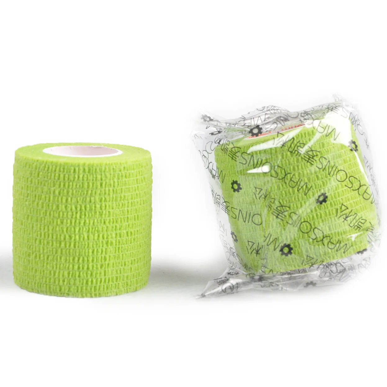 5 см Травяной Зеленый Нетканый самоклеящийся бинт спортивный бандаж ПЭТ бинт защитный бинт фиксированный
