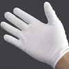 1Pair White Gloves Cotton Soft Thin Coin Jewelry Silver Inspection Gloves Handling Work Protector Gloves S M L 5
