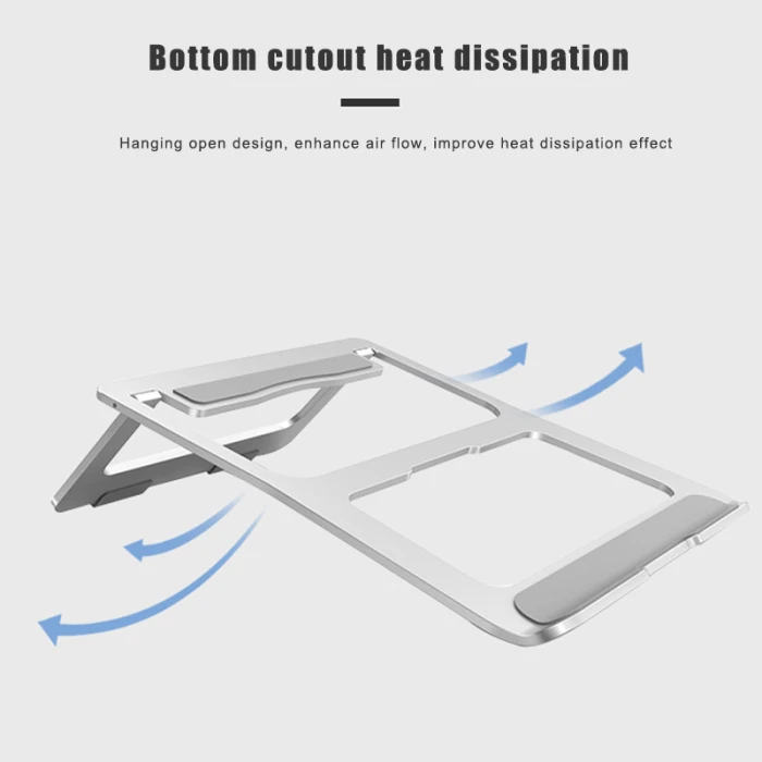 Складная подставка для ноутбука, Регулируемый Алюминиевый Настольный держатель, подставка для ноутбука, настольная подставка для ноутбука, LFX-ING