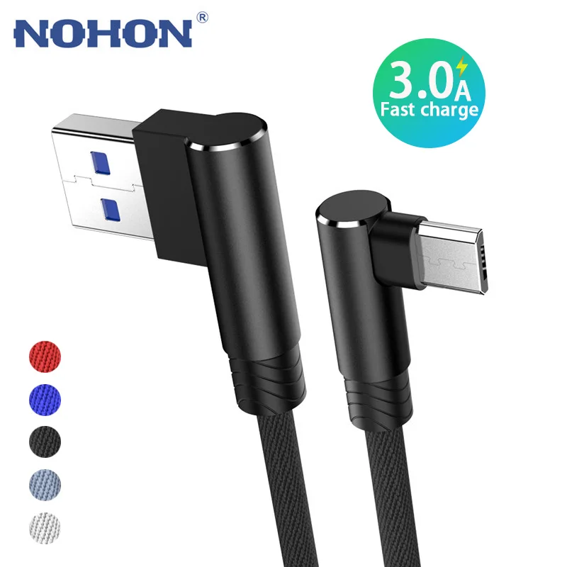Купить 1m 2m 3M USB кабель с Micro для быстрой зарядки микро зарядное устройство передачи | Кабели для мобильных телефонов (4000552651798)
