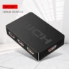 1080P 4K HDMI Video Switch Box Switcher HDMI Splitter 3 input 1 output Port Hub With Remote Control for DVD HDTV TV Box PS4 ► Photo 3/6