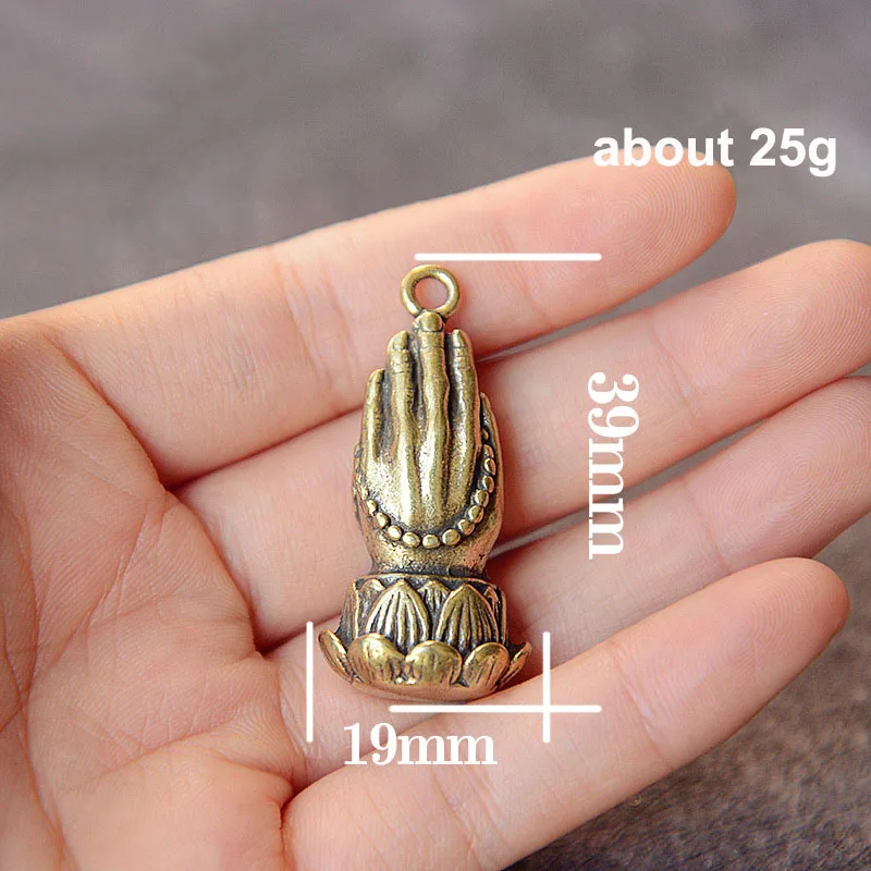brass buddha hand pendants (7)