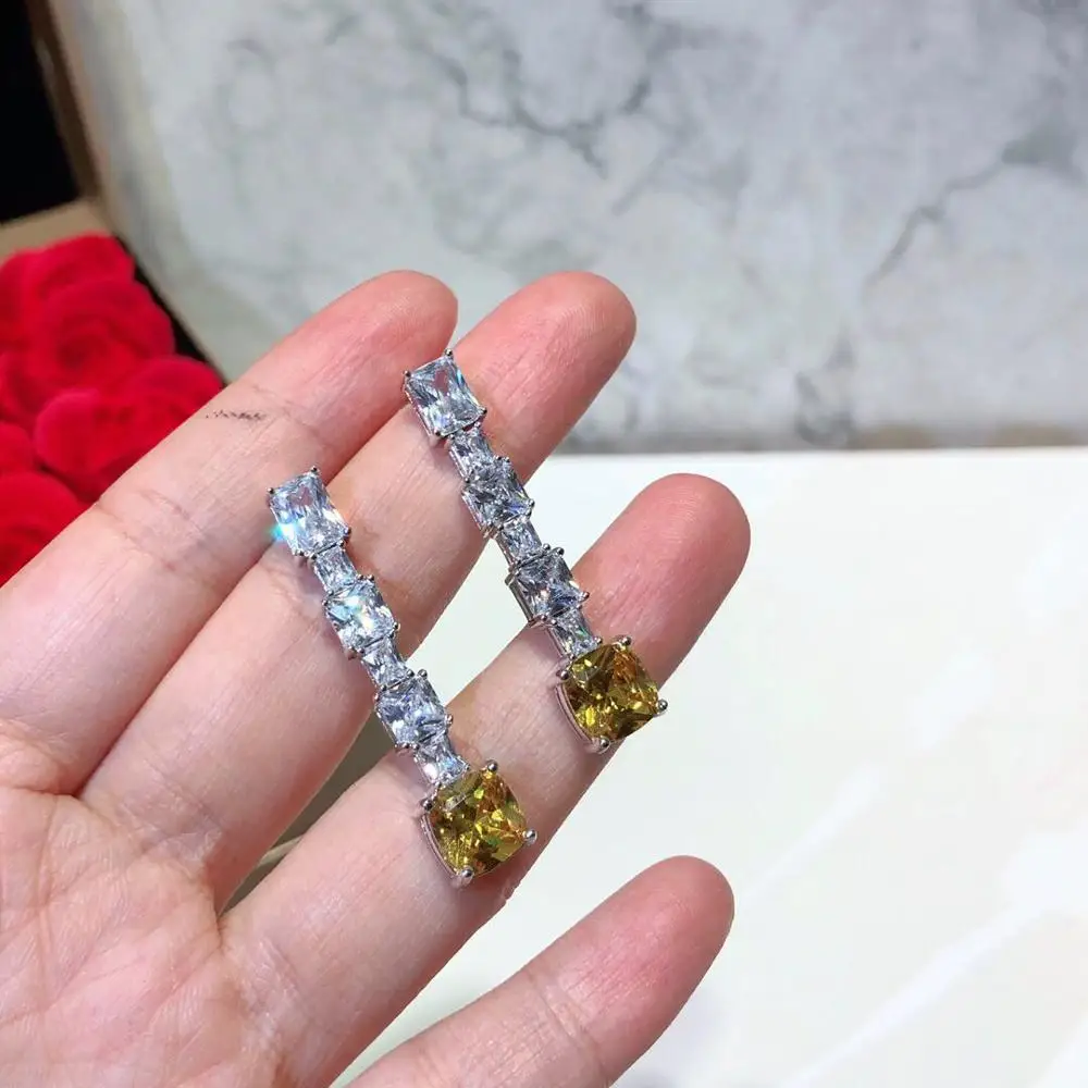 HIBRIDE Luxury Bridal Wedding Jewelry Sets AAA CZ Classic Design Women 2pc Set Engagement Ceremony and Anniversary Bijoux N-885 - Image 3