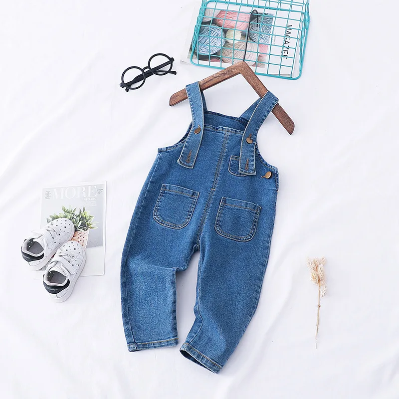 

2019 Infants Child Baby Cowboy CHILDREN'S Overalls 1-3 Years Old Korean-style Men And Women Small CHILDREN'S Spring And Autumn C
