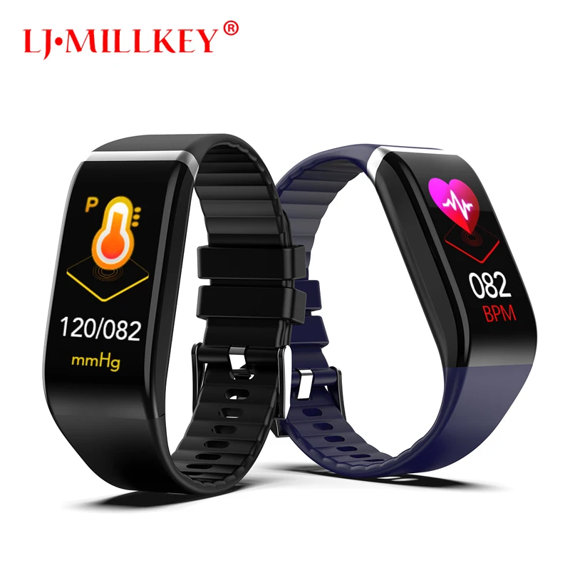 

2019 Smart health Monitor Wristband Blood Pressure Heart Rate Monitor Sports Fitness Tracker Smart Band Watch PK MiBand 3