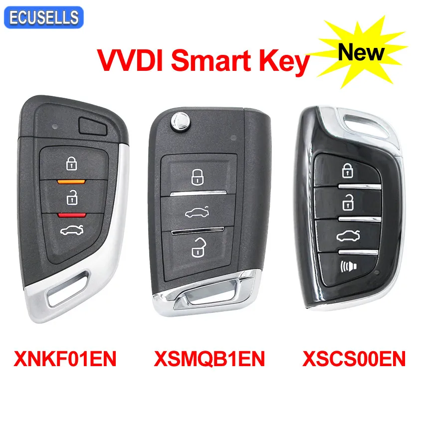 XHORSE VVDI2/VVDI мини Универсальные пульты с функцией приближения XNKF01EN XSMQB1EN XSCS00EN английская версия