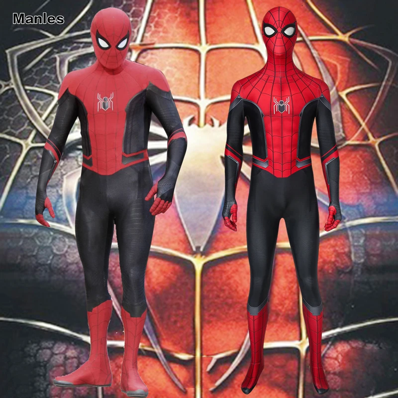 Костюм Человека-паука Marvel; костюм Человека-паука; Питер Паркер; костюм Человека-паука для косплея; карнавальный комбинезон для взрослых на Хэллоуин; вечерние комбинезоны из спандекса для мужчин