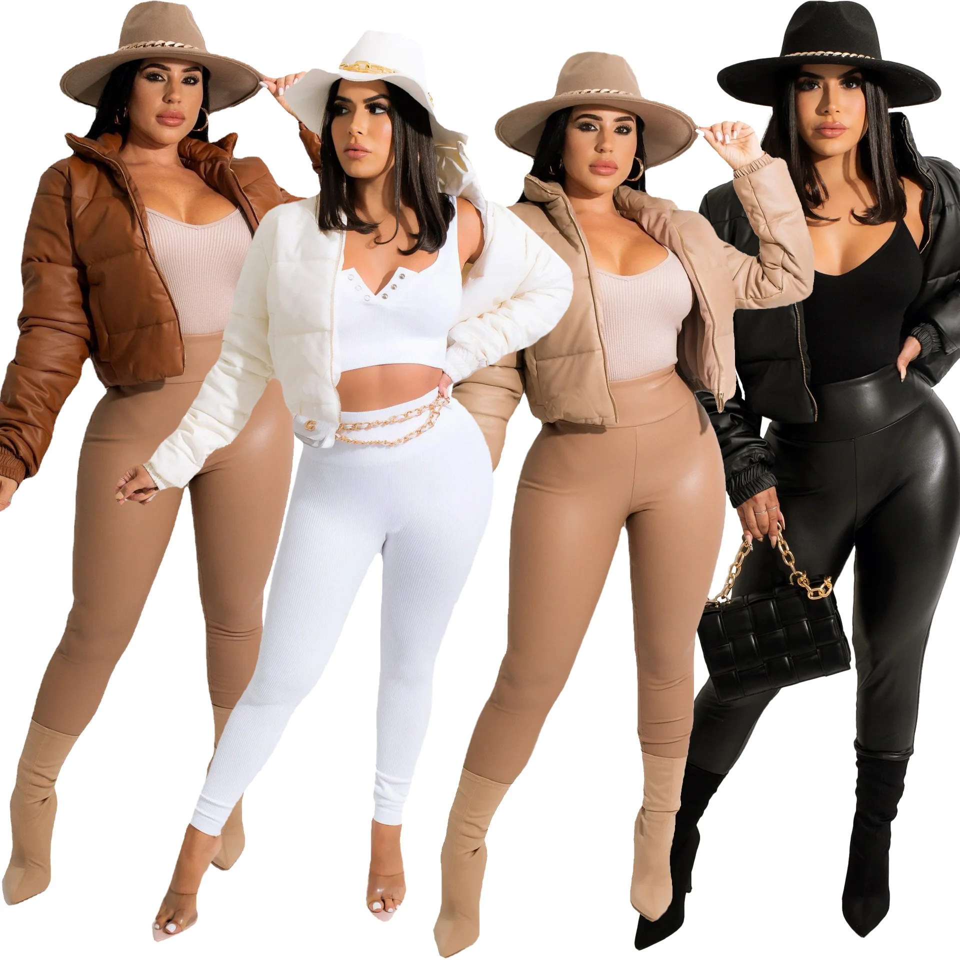 

Winter Women Casaul Parkas Solid Color Jacket Coat Full Sleeve Winter Clothes For Women Outfit