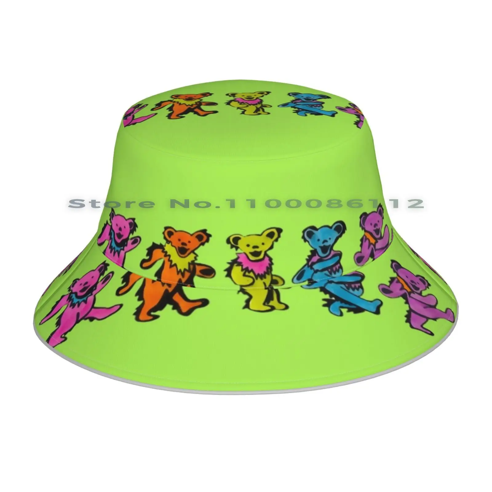Dancing Bears Bucket Hat Sun Cap 
