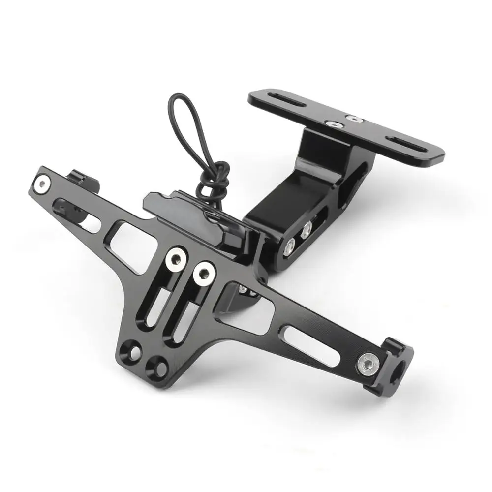 Areyourshop для Yamaha BWS R25 R3 MT03 MSX держатель номерного знака с ЧПУ кронштейн Fender Eliminator с 6 светодиодный свет мотоцикла