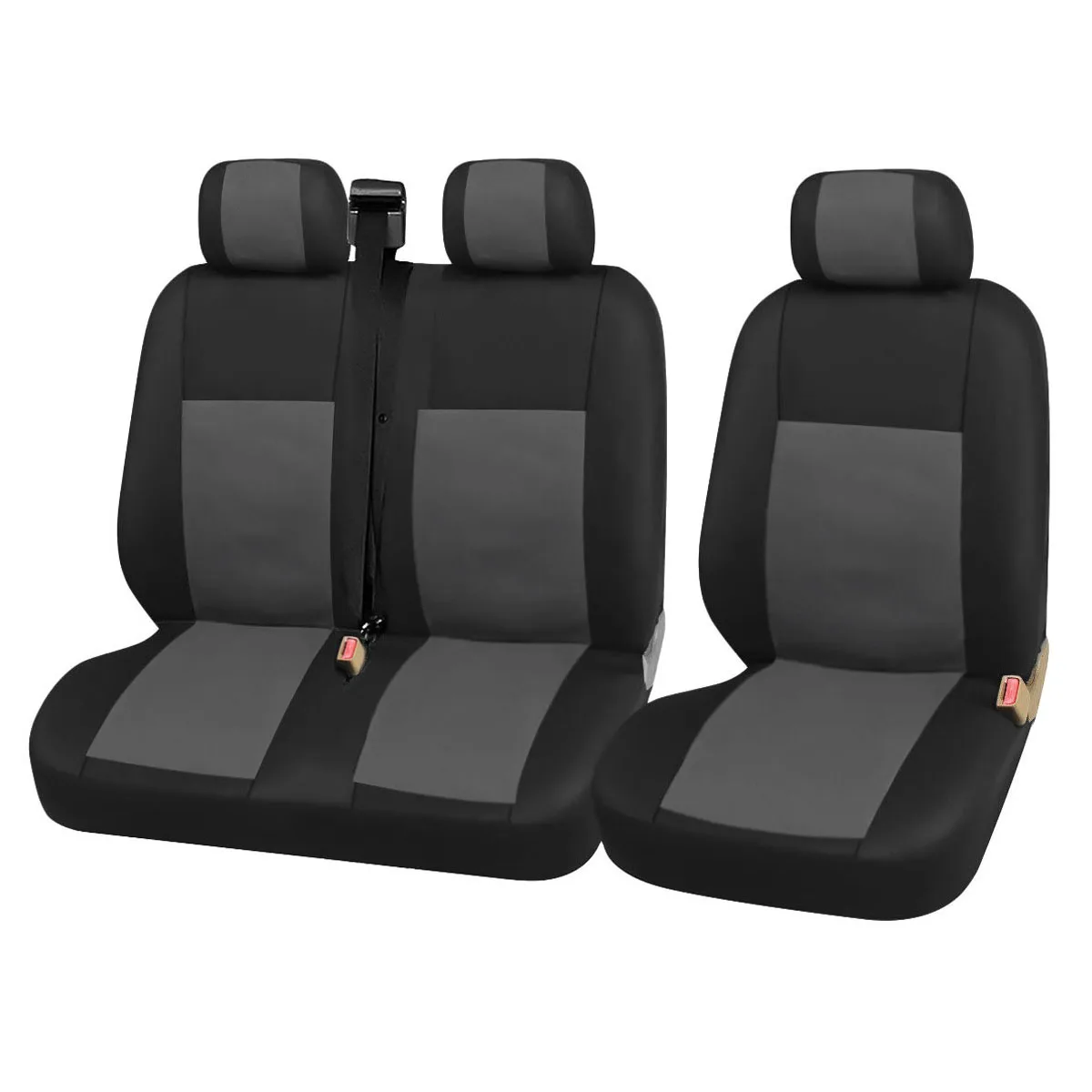 1+2 Seat Covers Car Cover for Transporter Ford transit Van Truck Lorry Renault Peugeot Opel Vivaro | Автомобили и мотоциклы