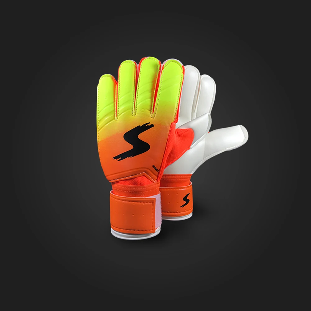 Защитные латексные футбольные вратарские перчатки, дышащие спортивные перчатки, спортивные перчатки, латексные перчатки