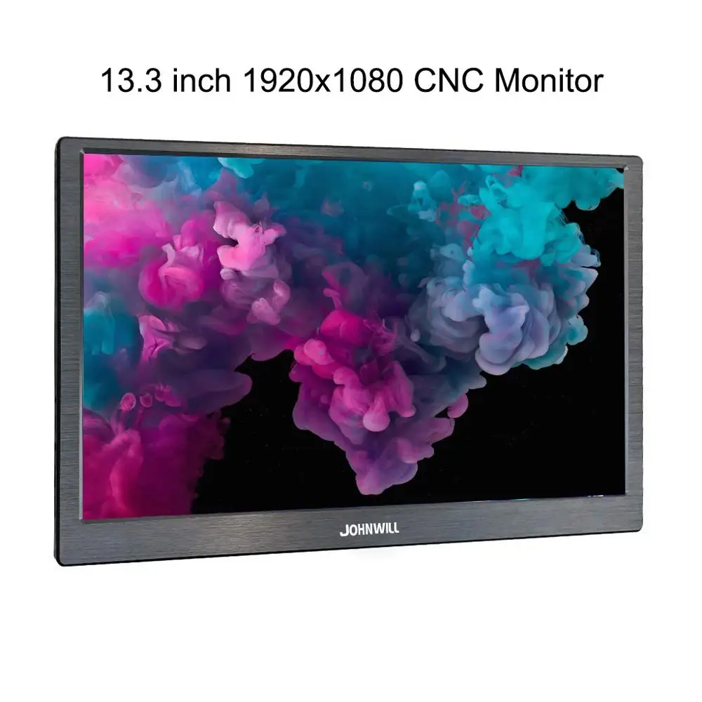 13.3 CNC monitor 13,3 дюймов 2k CNC портативный монитор с HDMI pc lcd экран ips дисплей 15,6 дюймов игровой компьютерный монитор для Xbox PS3 PS4 Raspberry PI - Цвет: 13.3 CNC monitor