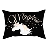 Nordic Personalized Fashion Sofa Waist Pillow Cushion Double-Sided Simple Throw Pillowcase Home Furnishing decoration 5