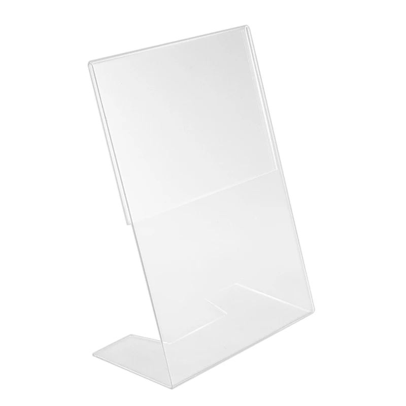

Menu Holder Acrylic Size: A5 Leanback portrait