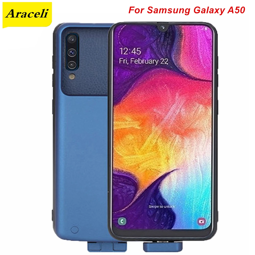 Чехол аккумулятор для Samsung Galaxy A50 5000 мАч|Чехлы с аккумулятором| |