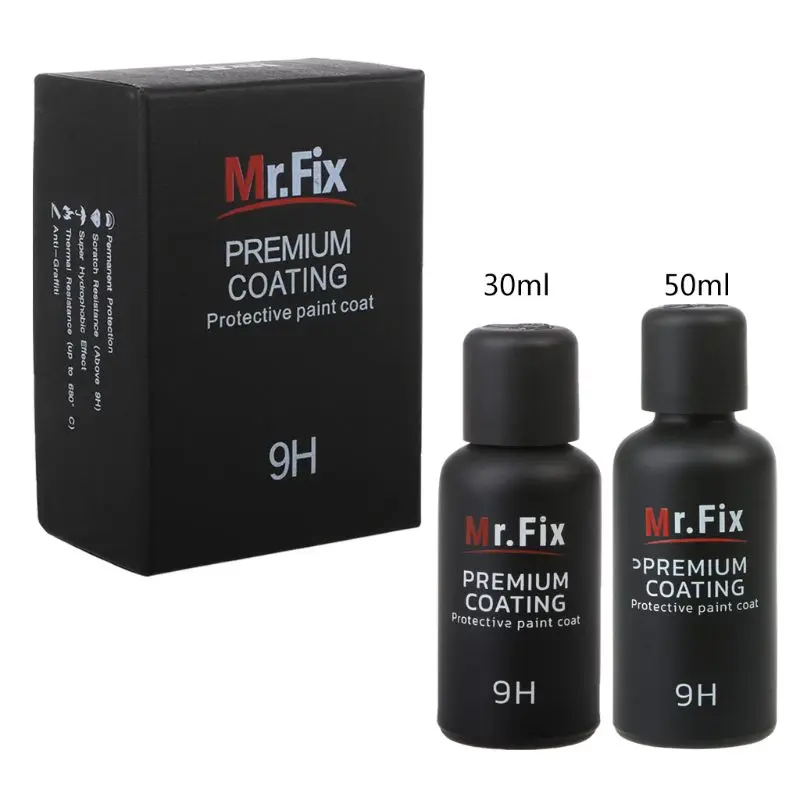 Paint Care 9H Car Oxidation Liquid Ceramic Coat Super Hydrophobic Glass Coating Set Car-Styling | Автомобили и мотоциклы