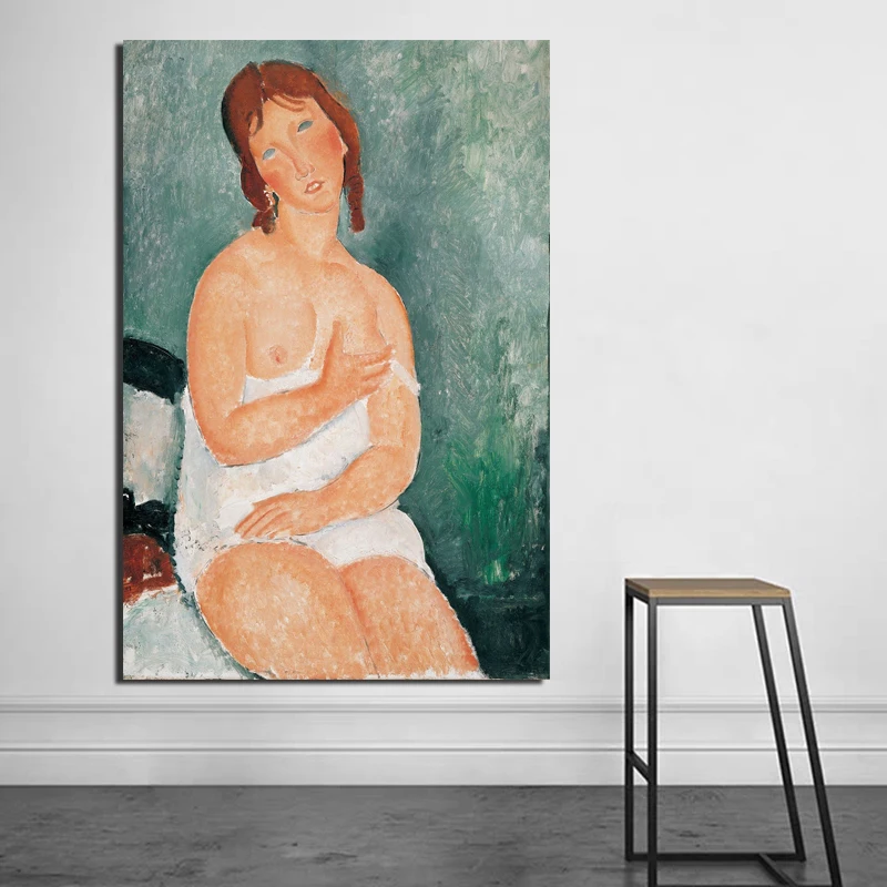 

Sexy Women Amedeo Modigliani Canvas Painting Print Living Room Home Decor Artwork Modern Wall Art Oil Painting Posters Pictures